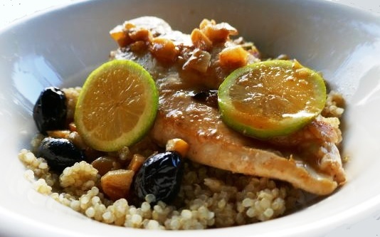 Poulet méditerranéen au citron